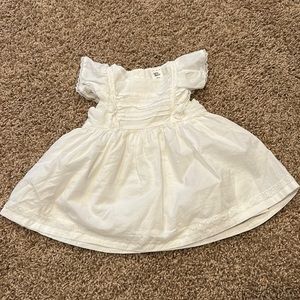Baby B’Gosh baby girl formal white dress
